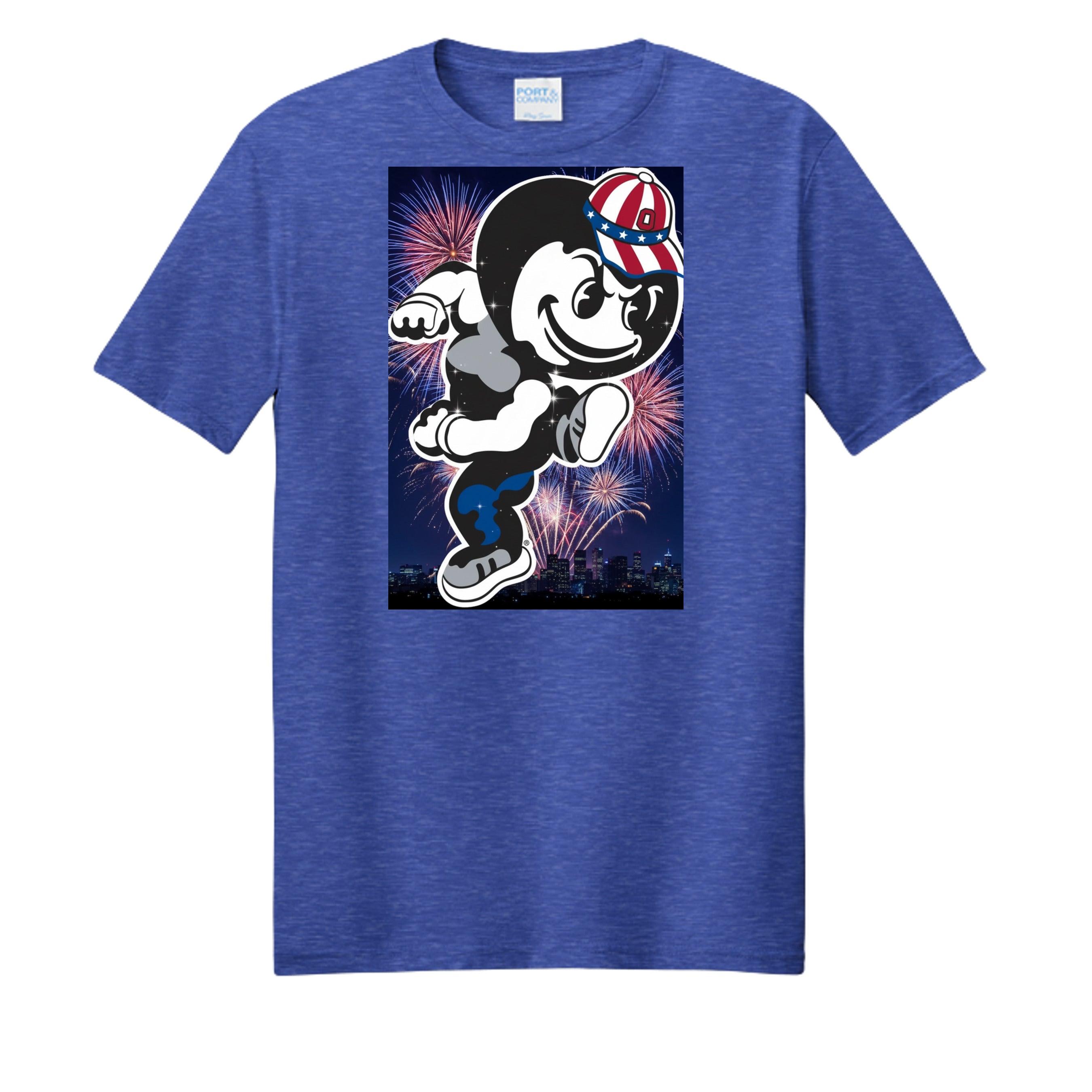 True Royal Heather - PC455 - FRONT