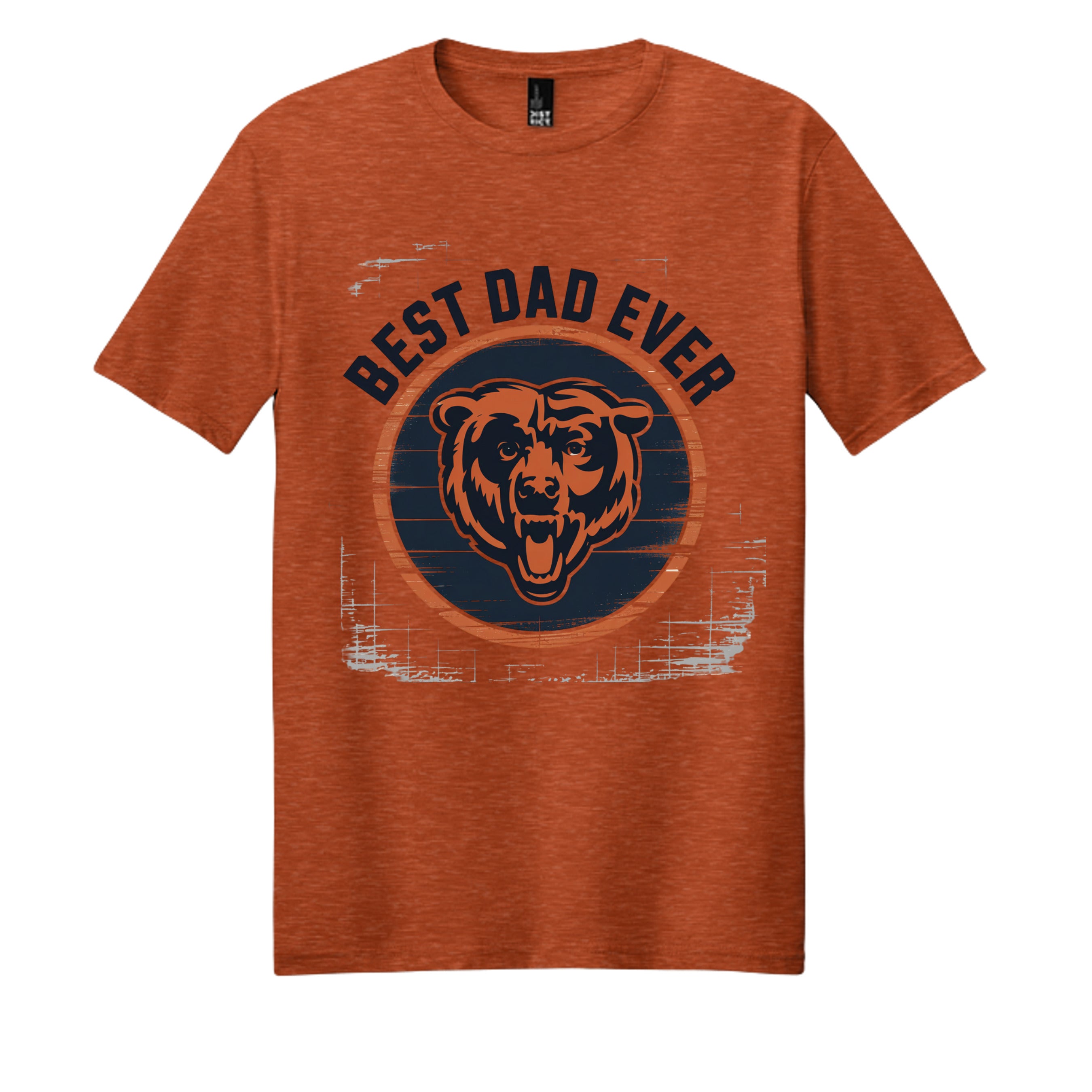 Deep Orange Heather - DM108 - FRONT