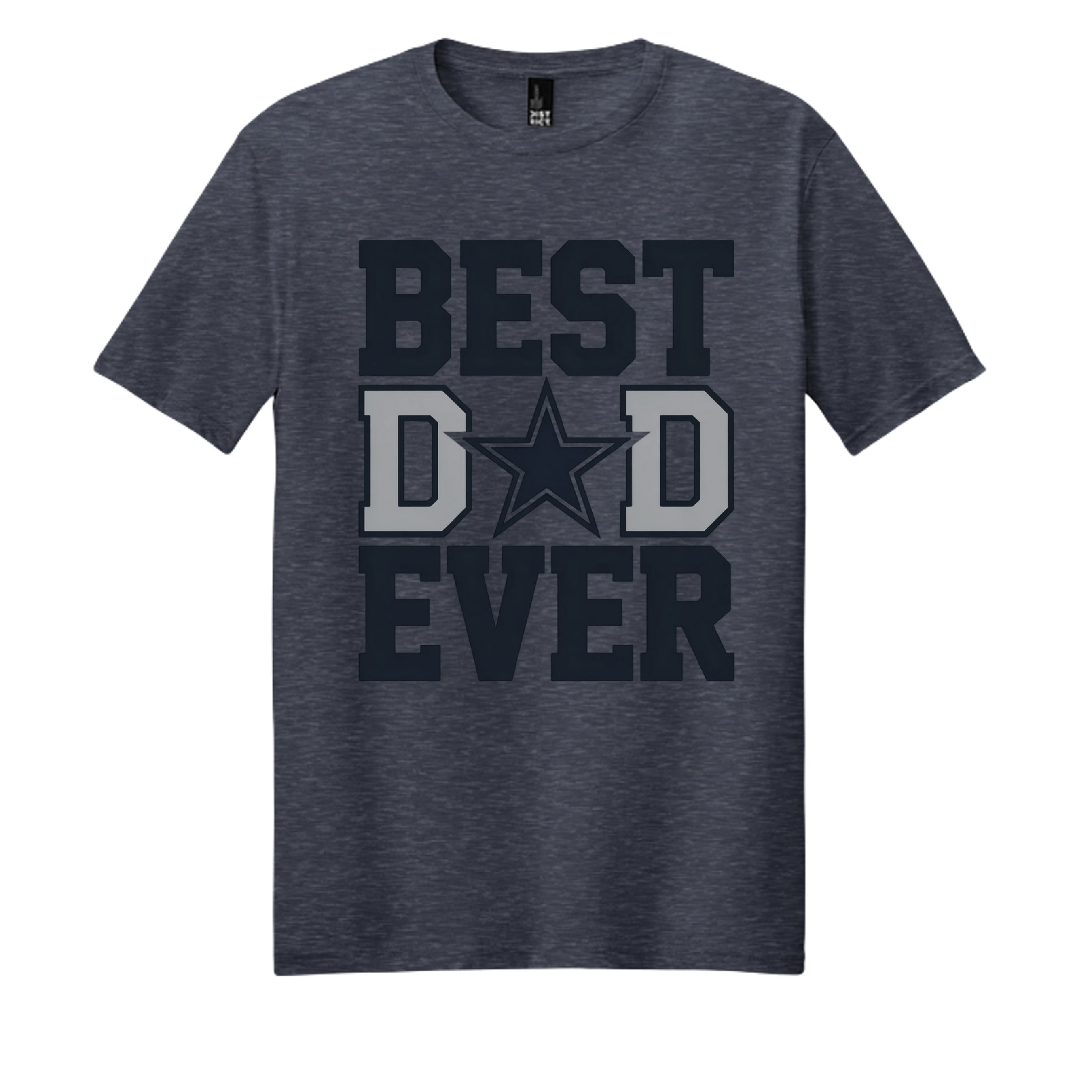 Heathered Navy - DM108 - FRONT